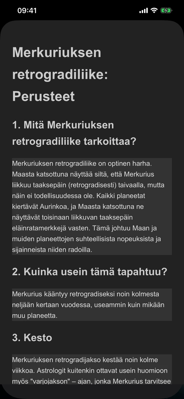 Selkeät oppaat jokaisen planeetan retrogradiin ja sen läpi.