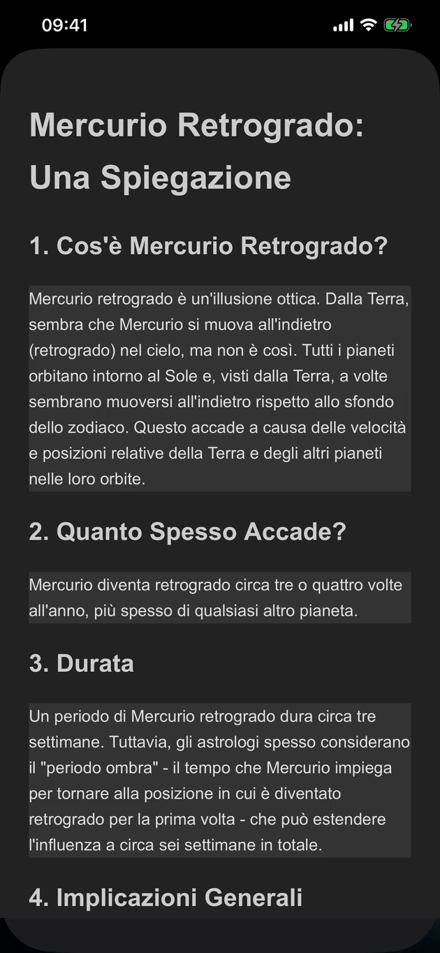 Guide chiare su ogni retrogradazione e come attraversarla.