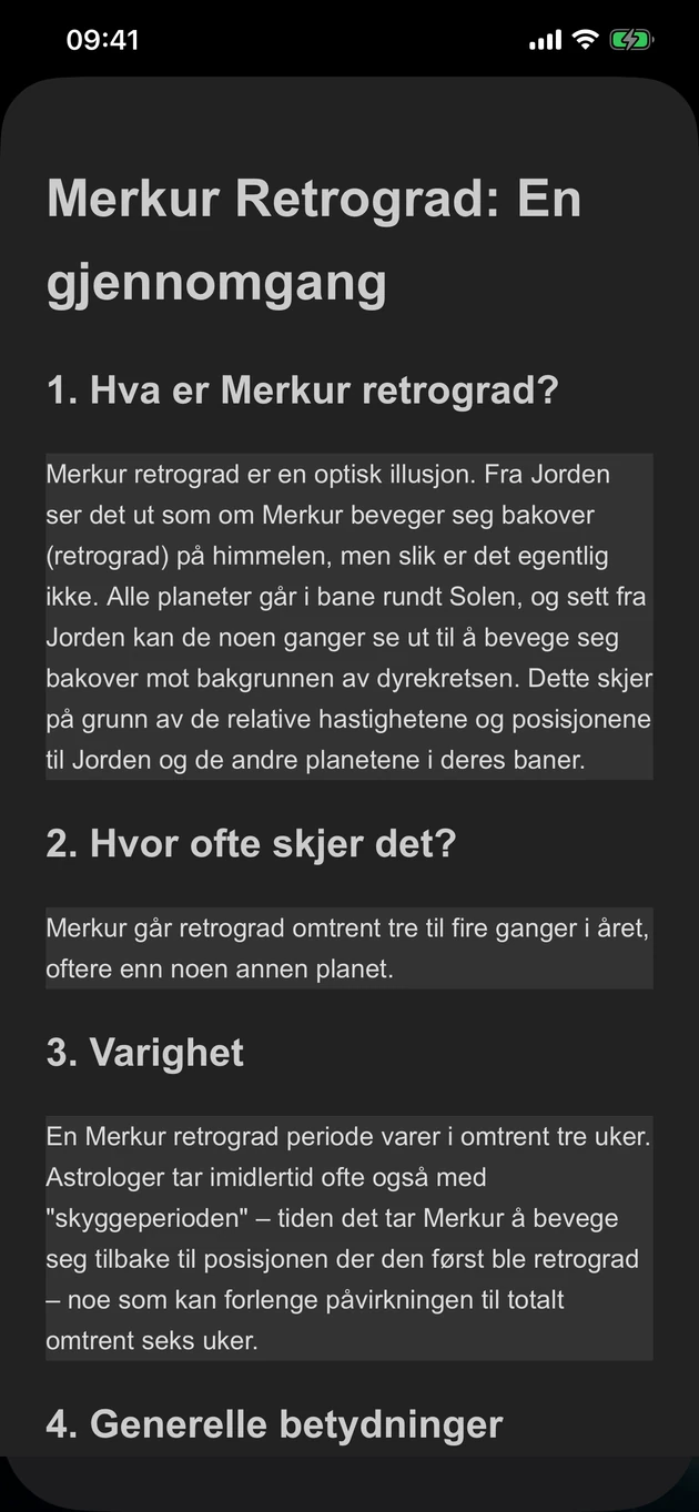 Klare guider til hver retrograd og hvordan du håndterer den.